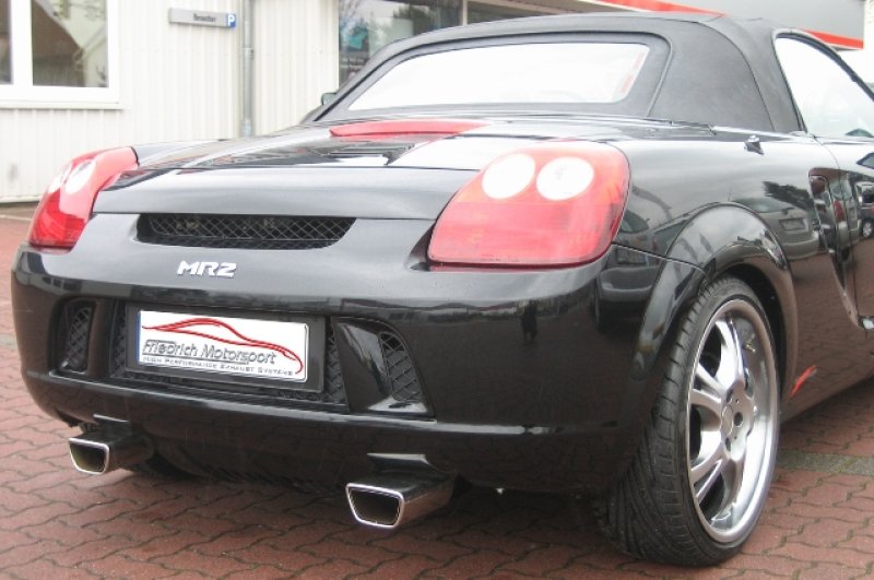 Friedrich Motorsport Duplex Sportendschalldämpfer Toyota MR2 W3 972113D-X