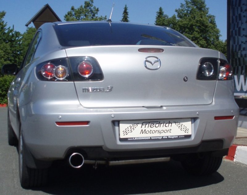 Friedrich Motorsport Sportendschalldämpfer Mazda 3 (BK) Stufenheck 972204A-X