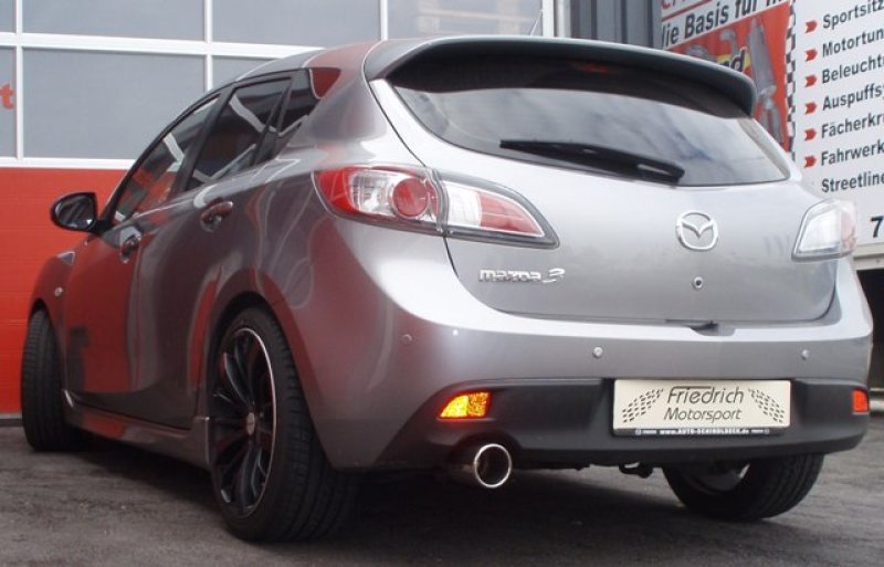 Friedrich Motorsport Sportendschalldämpfer Mazda 3 (BL) 972207-X