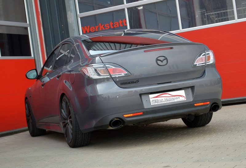 Friedrich Motorsport Duplex Sportendschalldämpfer Mazda 6 (GH) Limousine / Sport 972217D-X