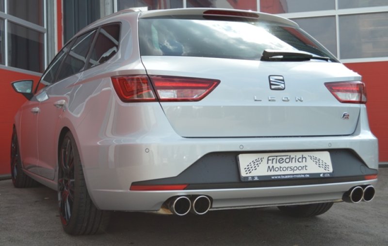 Friedrich Motorsport Duplex-Sportendschalldämpfer Seat Leon 5F ST inkl. FR 972716D-X