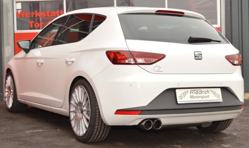 Friedrich Motorsport Sportendschalldämpfer Seat Leon 5F 972750A-X