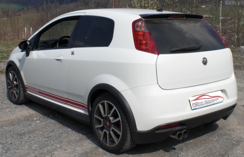 Friedrich Motorsport Sportendschalldämpfer Fiat Grande Punto und Evo Abarth 974108-X