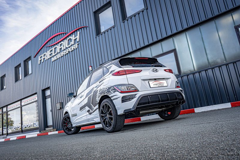 Friedrich Motorsport 76mm Anlage Hyundai KONA (OS) Frontantrieb 980419T-X3-X