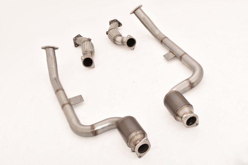 Friedrich Motorsport 2x70mm Downpipe mit 200 Zellen HJS Sport-Kat. KIA Stinger 980530T-DPKAHJS