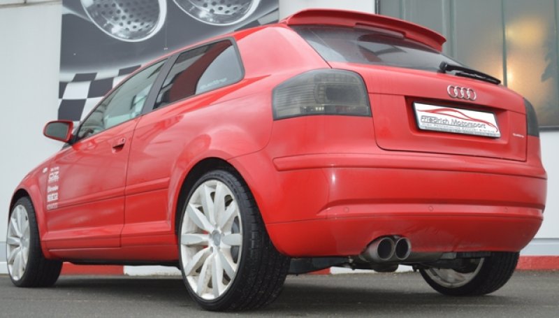 Friedrich Motorsport 76mm Anlage mit Klappensteuerung Audi A3 8P Quattro 981032AKL-x3-X