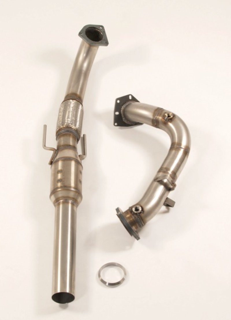 Friedrich Motorsport 3 Zoll (76mm) Downpipe mit Sport-Kat. Edelstahl 981138A-HRTKA