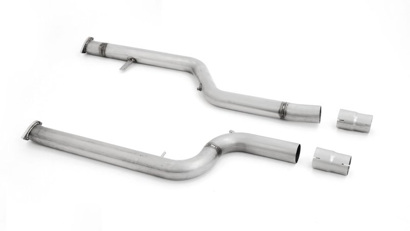 Friedrich Motorsport 2x76mm Ottopartikelfilter-Ersatzrohr Edelstahl 981378T-X3-OPFE