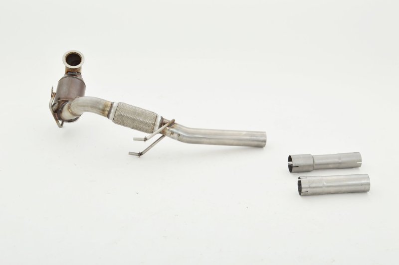 Friedrich Motorsport 63.5mm Downpipe mit Sport-Kat. Edelstahl 982744T-DPKATG