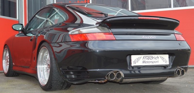 Friedrich Motorsport Duplex-Anlage mit 200 Zellen Sport-Kats. Porsche 911 Typ 996 990134T