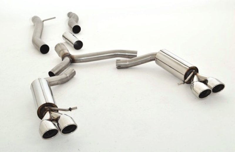 Friedrich Motorsport 76mm Duplex-Anlage Edelstahl 991037A-x3-X