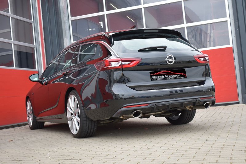 Friedrich Motorsport 76mm Duplex-Anlage Opel Insignia Sports Tourer Allrad 991115AT-x3-X
