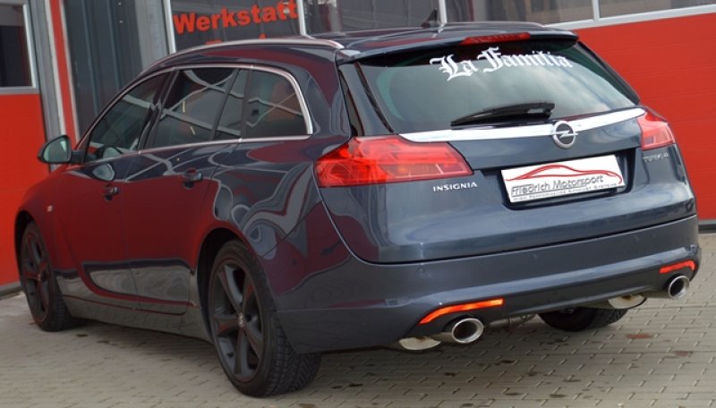 Friedrich Motorsport 76mm Duplex-Anlage Opel Insignia Sports Tourer Allrad 991125A-x3-X