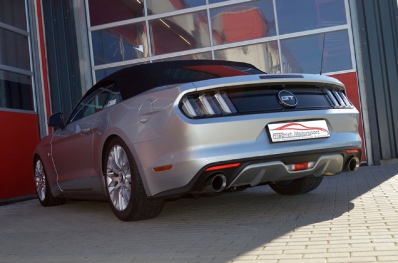 Friedrich Motorsport 76mm Duplex-Anlage Ford Mustang Cabrio 991206A-x3-X