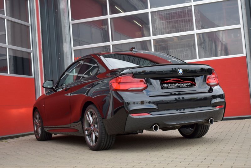 Friedrich Motorsport 76mm Duplex-Anlage BMW 2er F22/F23 991356LOM-x3-X
