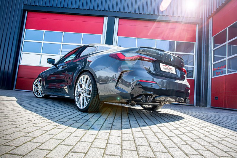 Friedrich Motorsport 76mm Duplex-Anlage Edelstahl 991377T-x3-X