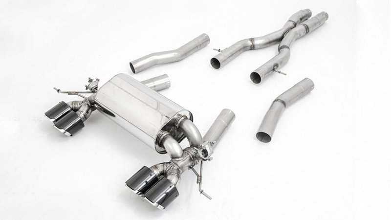 Friedrich Motorsport 2x76mm Duplex-Anlage Edelstahl 991378TKL-X3-X