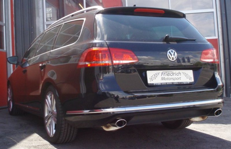 Friedrich Motorsport 2x55mm Duplex-Anlage VW Passat 3C B7 991418R-X