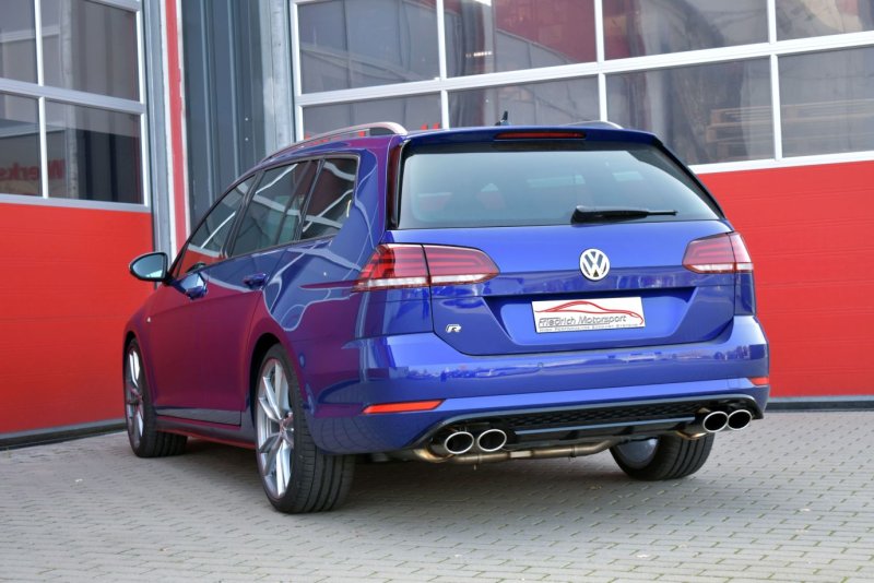 Friedrich Motorsport 76mm Duplexanlage VW Golf 7 R Variant 991452AR-x3-X