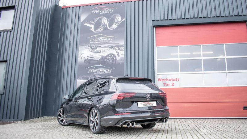 Friedrich Motorsport Gr.A Duplex-Anlage VW Golf VIII Variant 991482RLT-X