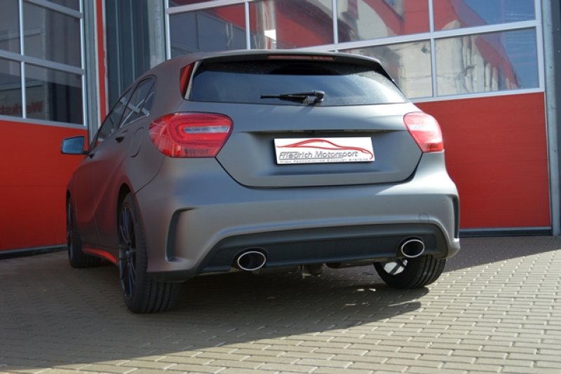 Friedrich Motorsport 76mm Duplex-Anlage Mercedes W176 A-Klasse Frontantrieb 991600T-x3-X