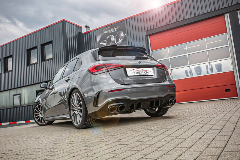 Friedrich Motorsport 76mm Duplex-Anlage Mercedes W177 A-Klasse Frontantrieb & 4MATIC 991612ALT-X3