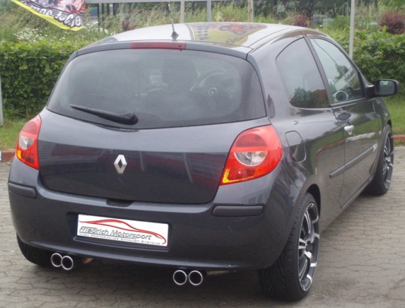 Friedrich Motorsport Gr.A Duplexanlage Renault Clio III 991920T-X