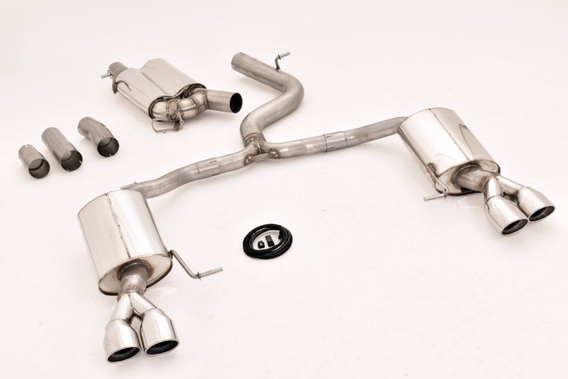 Friedrich Motorsport 76mm Duplex-Anlage mit originaler Klappensteuerung Skoda Superb 3V (3T) 992520KLT-x3-X