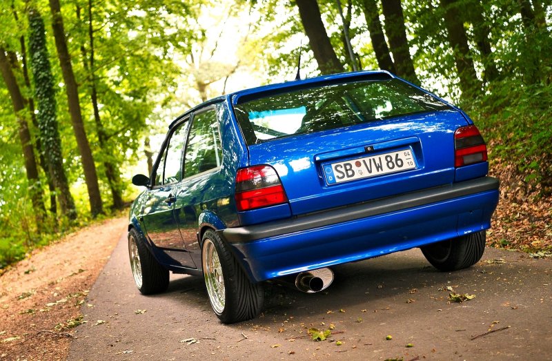 Friedrich Motorsport Sportendschalldämpfer VW Polo 86C 971408-x
