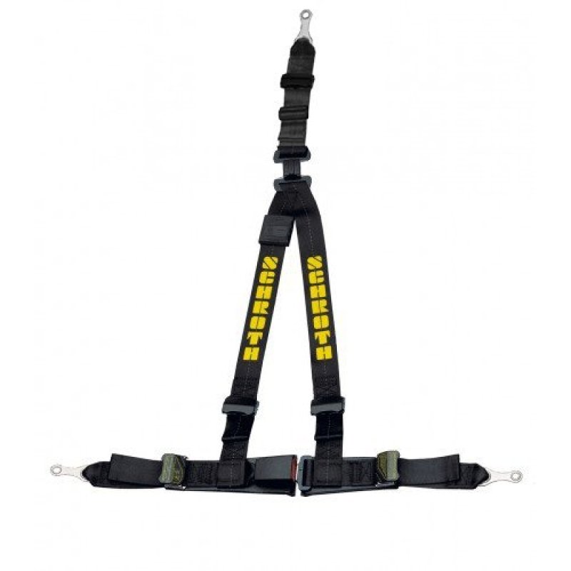 Schroth Rallye 3 asm schwarz/gelb