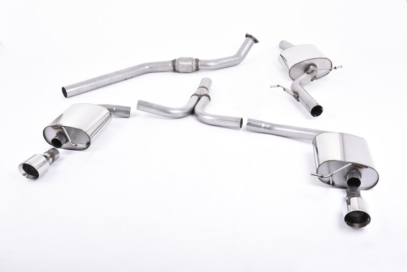 Milltek Sportauspuff Audi A5 Coupé S line 2.0 TFSI 2WD and quattro S tronic SSXAU302
