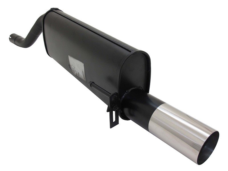 Novus Sport Endschalldämpfer für Opel Corsa D vor Facelift 1x90mm RL-Design A1161E90RL