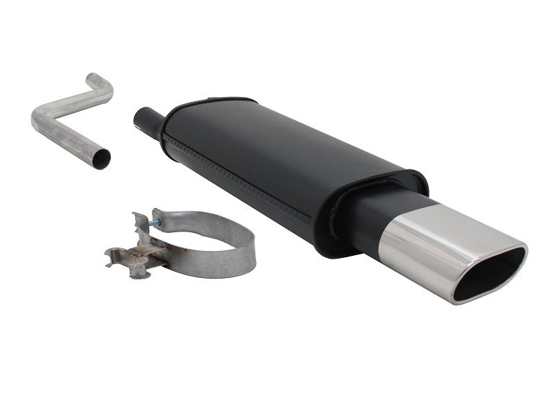 Novus Sport Endschalldämpfer für VW Polo 2/3 86C 135x75mm A1942E0