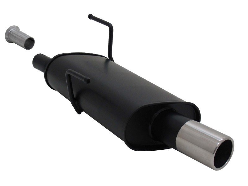Novus Sport Endschalldämpfer für Peugeot 206 1x76mm A2061E76
