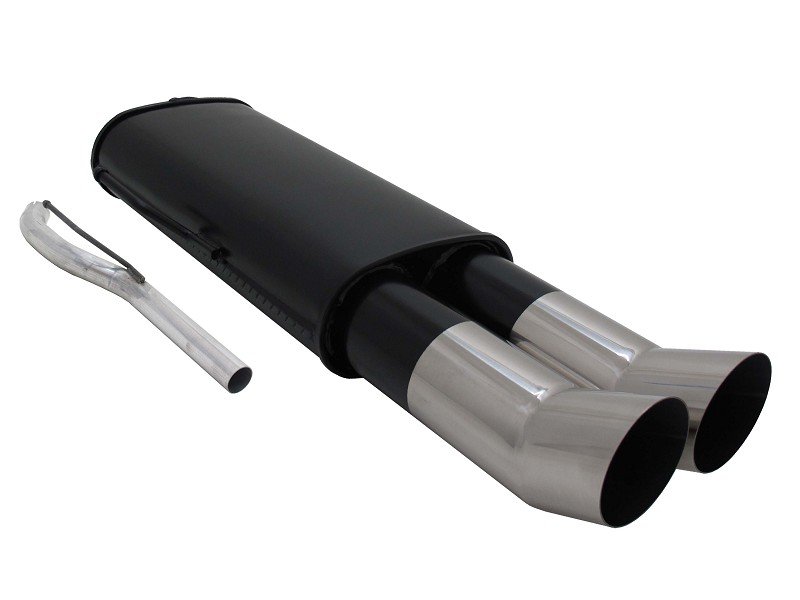 Novus Sport Endschalldämpfer für VW Passat 35i 2x90mm DTM A2292ED90