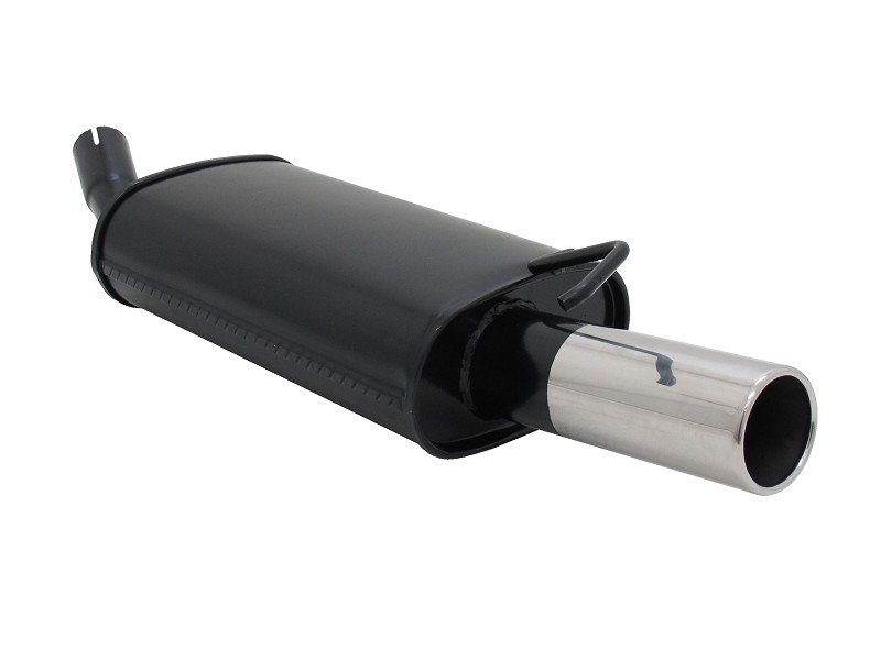Novus Sport Endschalldämpfer für Ford Fiesta MK3 GFJ 1x76mm A2351E76