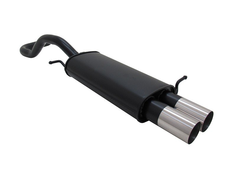Novus Sport Endschalldämpfer für Seat Ibiza 6K 2x76mm RL-Design A2502E76RL