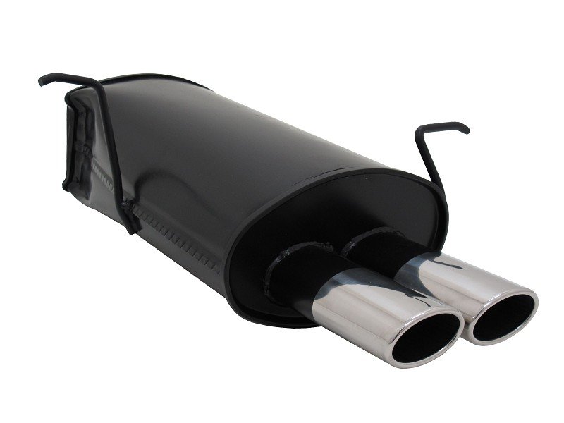 Novus Sport Endschalldämpfer für BMW E46 2x85/58mm AM-Design A3002EAM