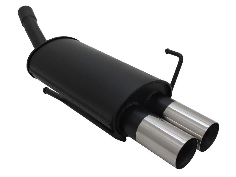 Novus Sport Endschalldämpfer für Opel Astra H Fließheck 2x76mm RL-Design A3272E76RL