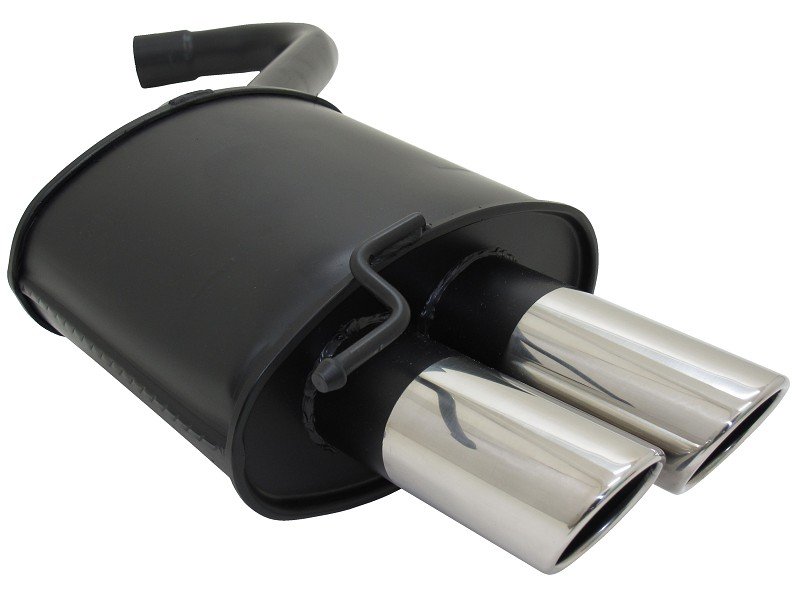 Novus Sport Endschalldämpfer für BMW E90 / E91 2x76mm SR-Design A3902E76SR