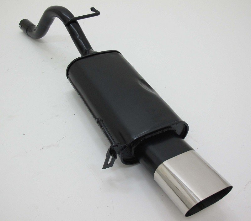 Novus Sport Endschalldämpfer 135x75mm scharfkantig für Fiat Grande Punto 199 A5082E0S