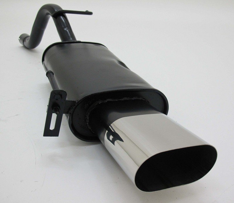 Novus Sport Endschalldämpfer 135x75mm scharfkantig für Fiat Grande Punto 199 A5082E0S