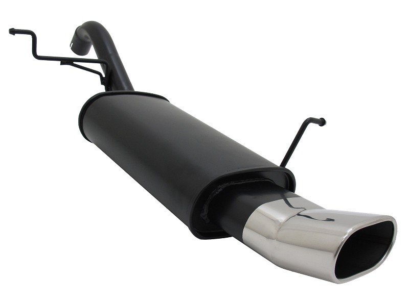 Novus Sport Endschalldämpfer für Ford Fiesta MK7 JA8 1.25 / 1.4 / TDCI 75x135mm DTM A5412EDTM