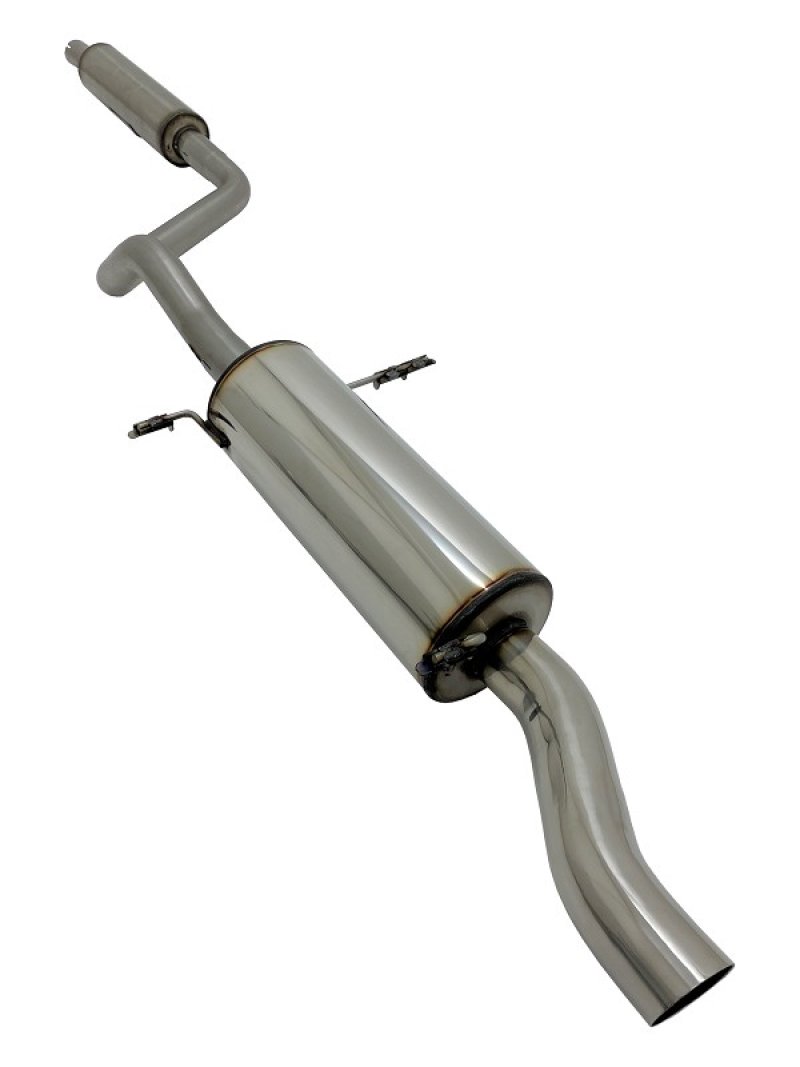 Novus Sportauspuff Anlage Edelstahl 55mm 1x60mm S-Design für VW Golf 1 Cabrio EA2241S