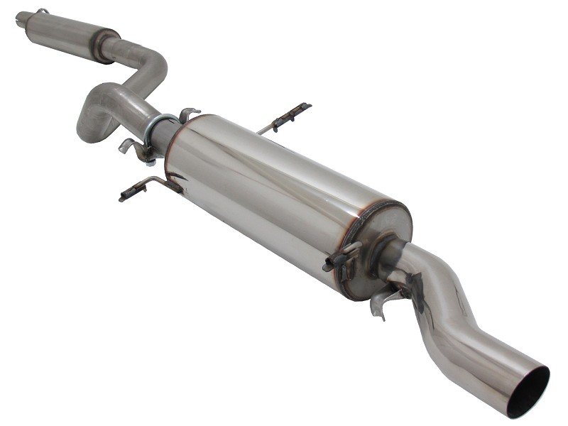Novus Gr.A Anlage Edelstahl für VW Golf 1 / VW Golf 1 Cabrio 1x60mm S-Design EA2251S