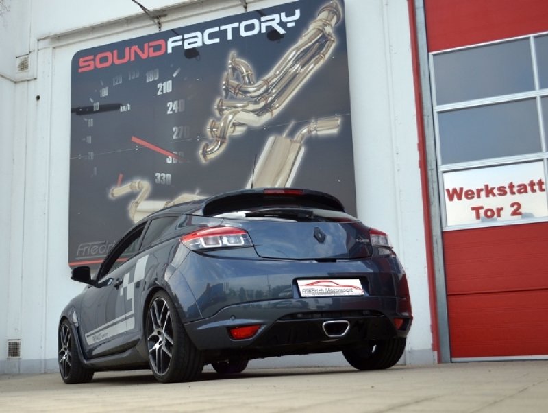 Friedrich Motorsport 3 Zoll (76mm) Anlage mittig Renault Megane III (Typ Z) RS / Trophy M981910-x3