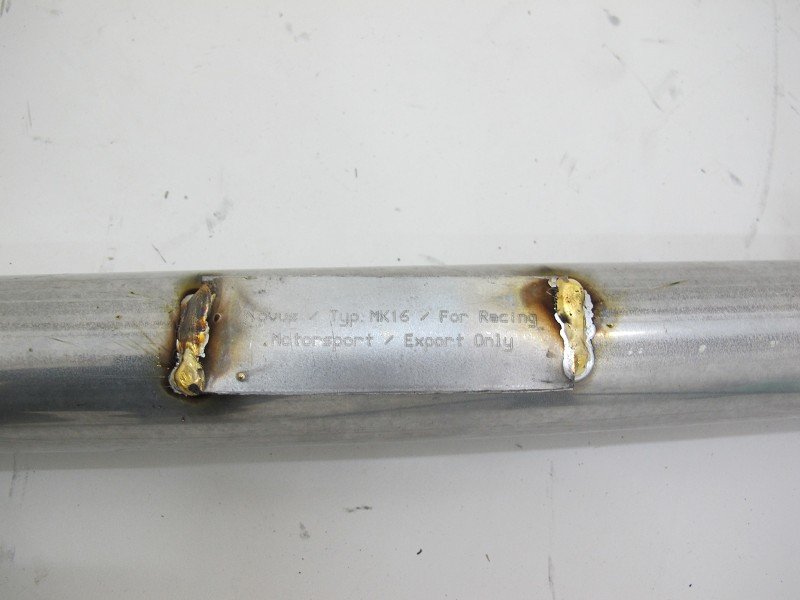 Novus VSD Ersatzrohr für Audi A3 / Seat Leon / Seat Toledo / Skoda Octavia / VW Bora / VW Golf 4 / V MK16