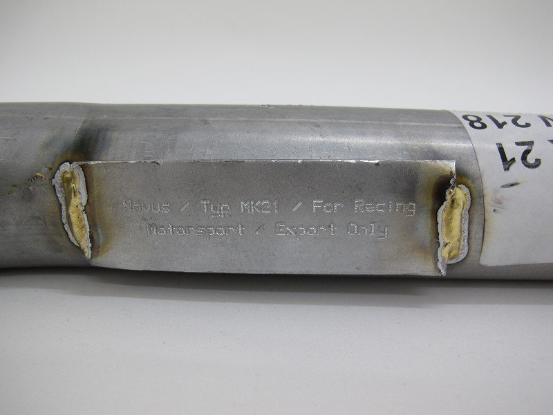 Novus ZSD Ersatzrohr für VW Golf 2 19E / VW Jetta 2  / 16V / G60 MK21