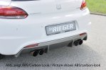 Rieger Heckeinsatz für R-Line Heckschürze VW Scirocco 3 (13) 05.14- (ab Facelift) - 14119