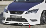Rieger Spoilerlippe Seat Leon (5F) 10.12-12.16 (bis Facelift) - 27010